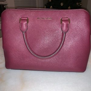 Burgundy Michael Kors Bag